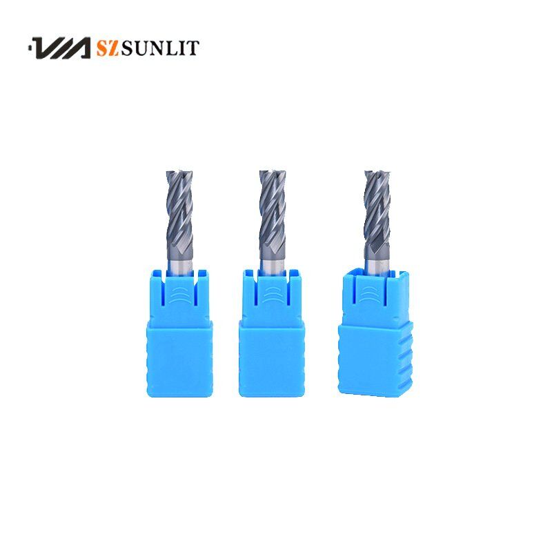 HRC50 Carbide End Mills 4 Flute for normal steel - Image 4