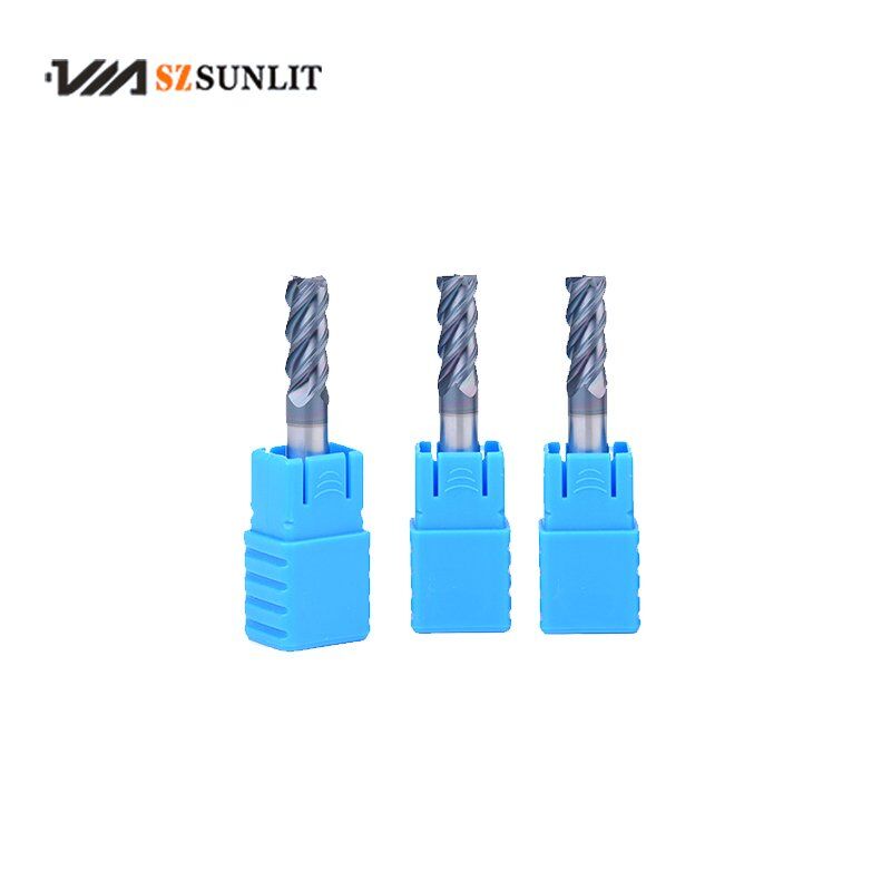 Carbide Corner Radius End Mills 4 Flute HRC50 fine working for steel - Image 4